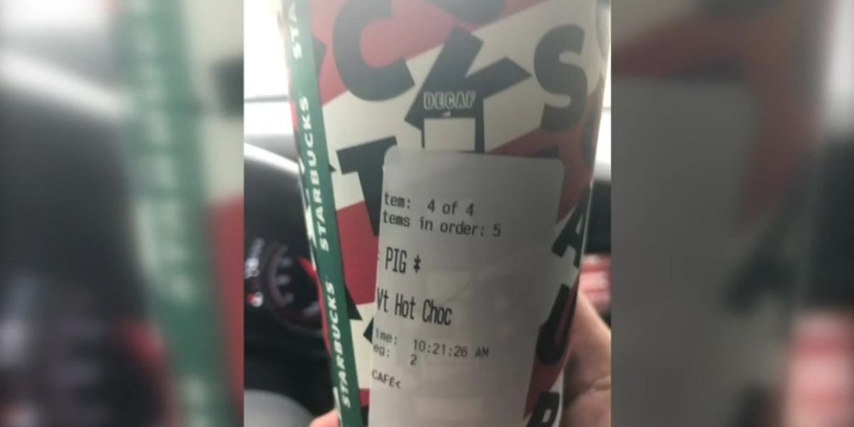 Oklahoma police say officer got Starbucks with ‘PIG’ on cups