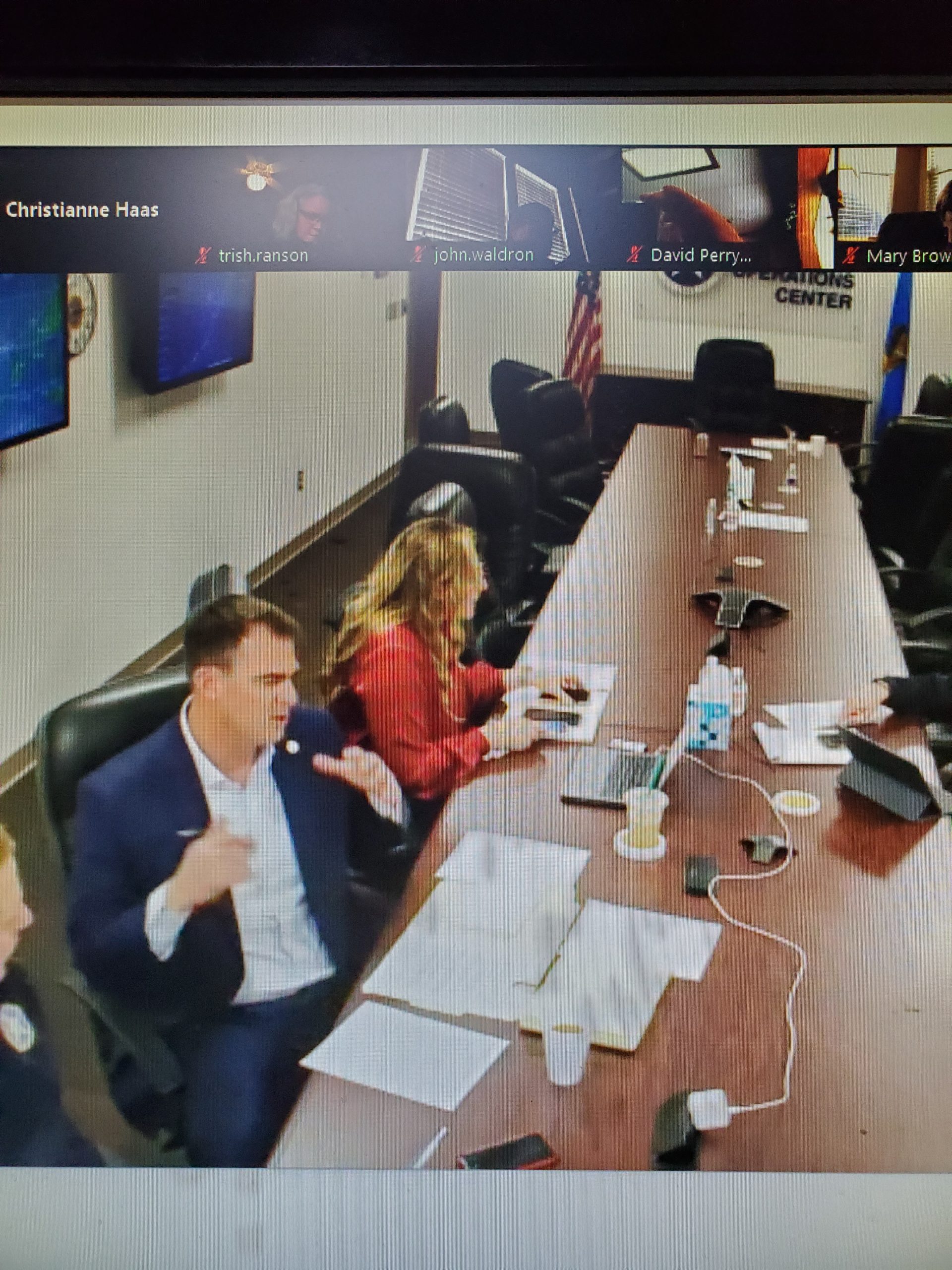 Governor Stitt holds video conference with Legislature