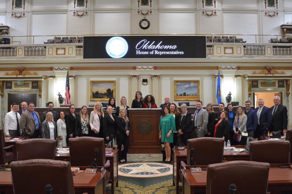 Leadership visits House of Representatives, Senate