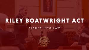 Riley Boatwright Act Signed into Law