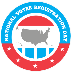 Today is National Voter Registration Day – Sept. 22