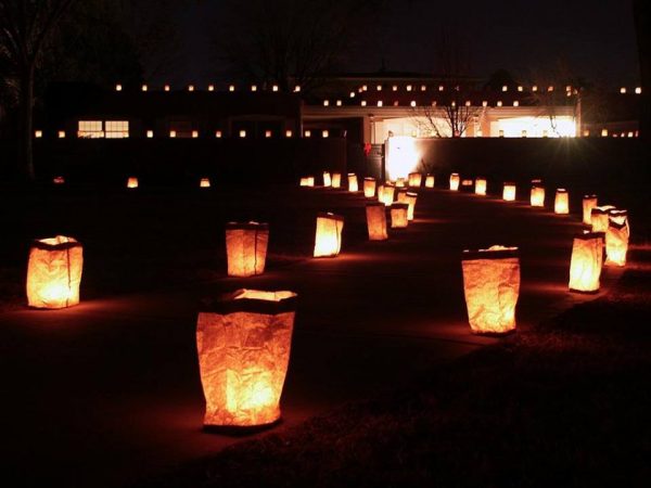 Ponca City High School Continues Luminary Tradition This Week