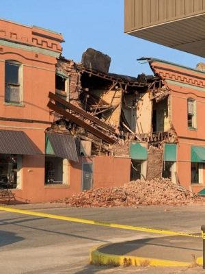 Historic building in downtown Eufaula collapses