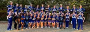 Newkirk Tigers Co-ed Cheer Team Take State