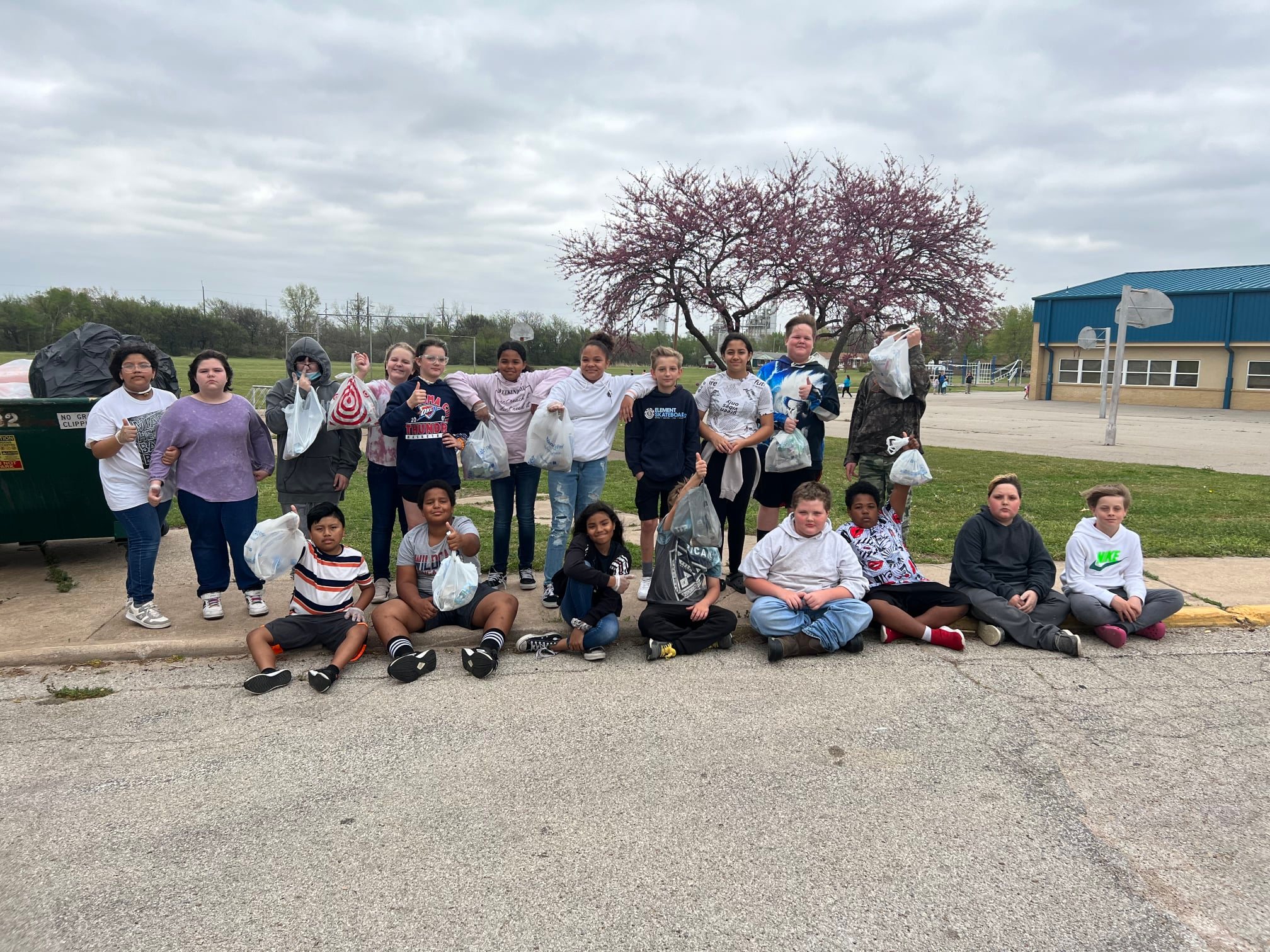 Liberty Elementary Earth Day Clean Up