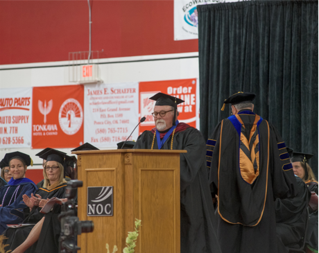 M. Scott Carter, Distinguished NOC Alumni, Speaker at NOC Graduation Saturday