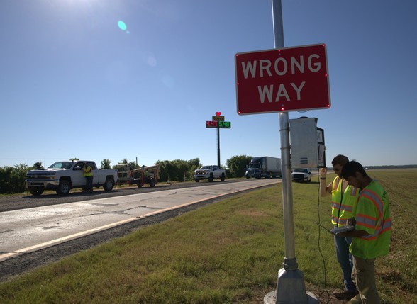 ODOT Testing Wrong-Way Detection System in Eastern Oklahoma