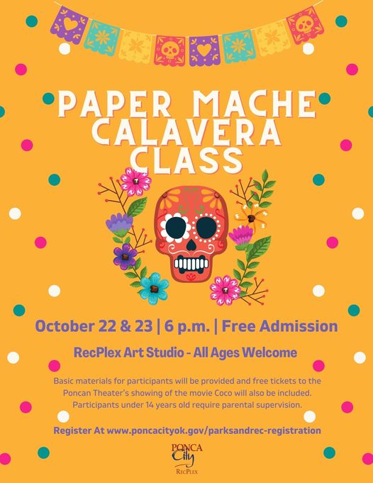 Free “Day of the Dead” Art Class at The RecPlex