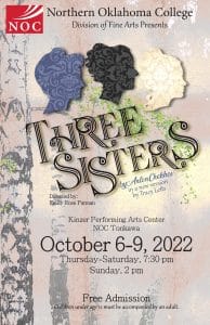 Three Sisters Play at NOC October 6-9