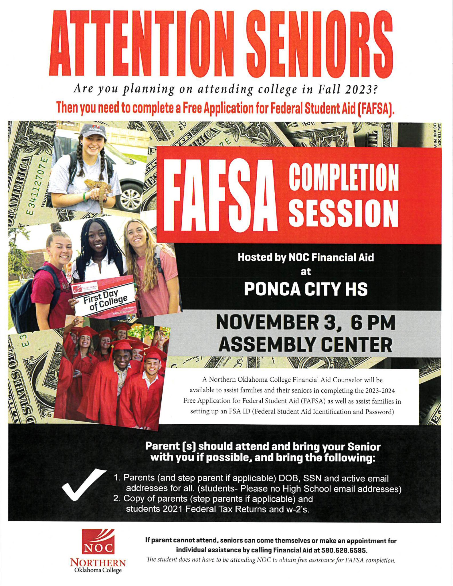 Po-Hi to Host FAFSA Night for Seniors and Parents