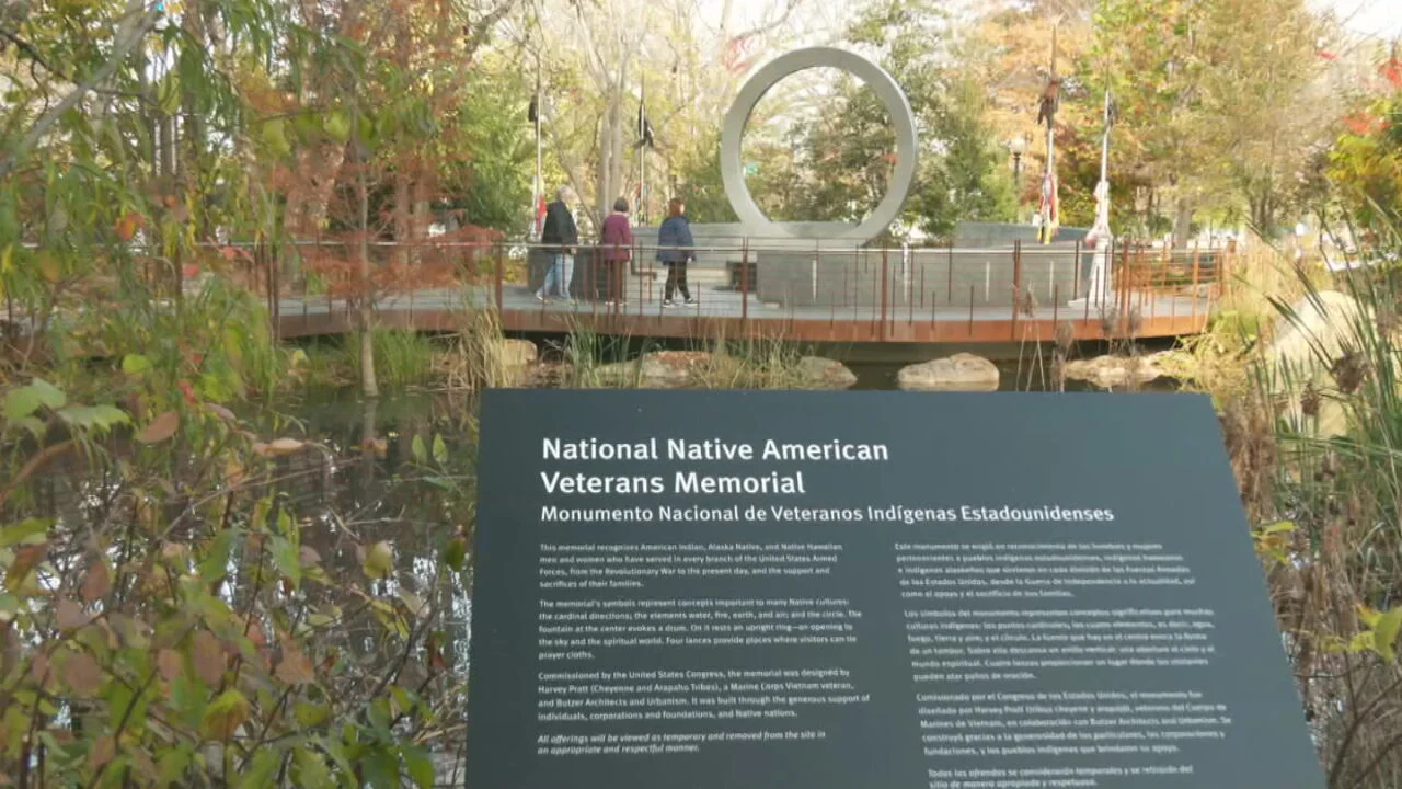 Memorial Honoring Native American Veteran’s to be Formally Dedicated in Washington DC