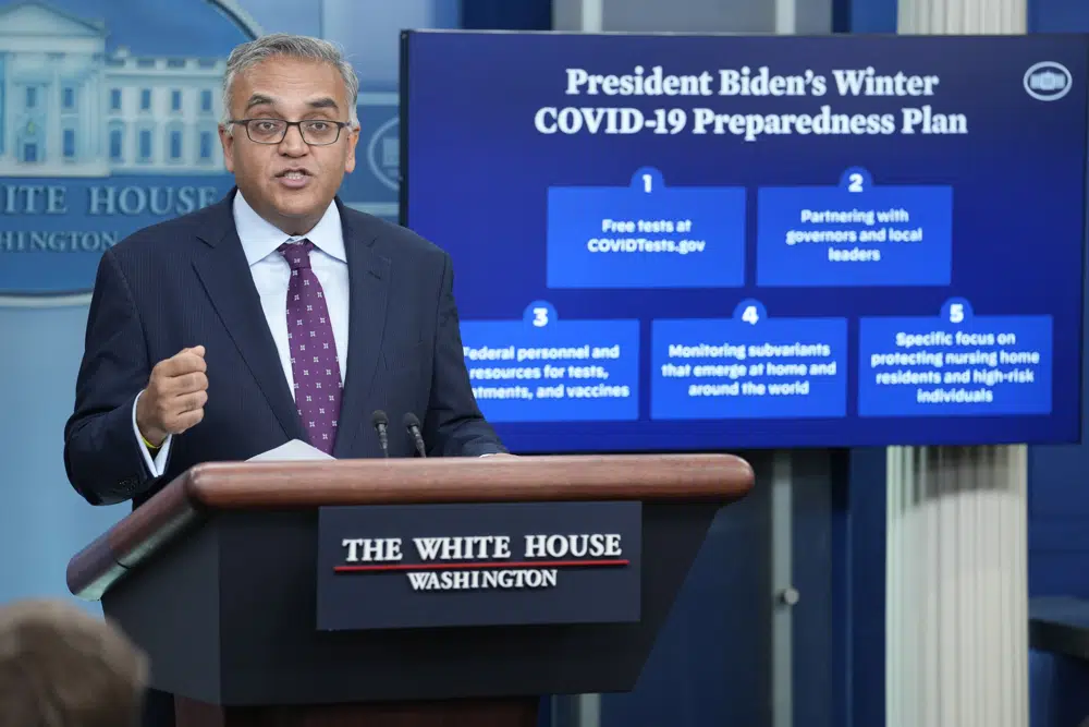 White House Reveals Winter COVID-19 Plans, More Free Tests