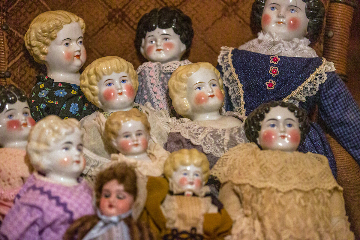 Antique Doll Exhibit Opens February 1 at Drummond Home in Hominy