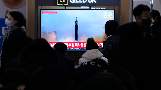 N. Korea Fires Missile in Apparent Direct Threat to US as Area Allies Prepare for Drills