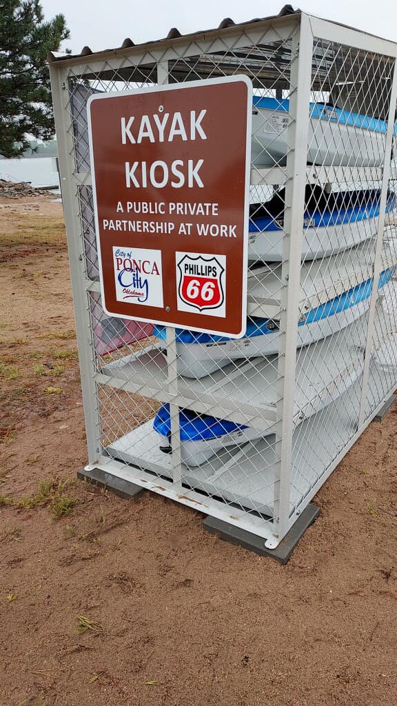 PC Parks & Recreation Partnering With Phillips 66 For Kayak Kiosk at Lake Ponca