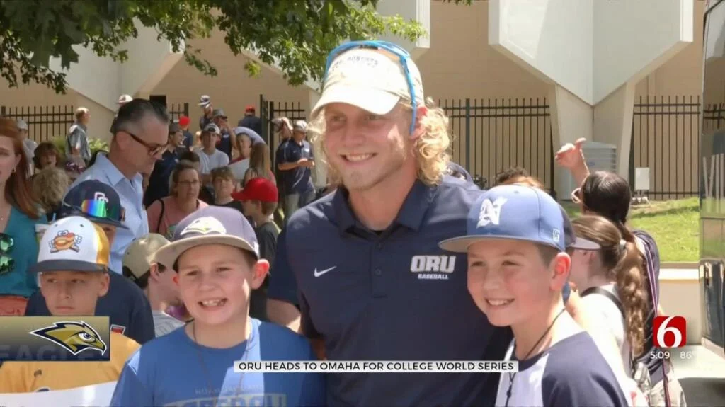 EXCITEMENT BUILDS FOR ORU BASEBALL AS TEAM HEADS TO OMAHA FOR COLLEGE WORLD SERIES
