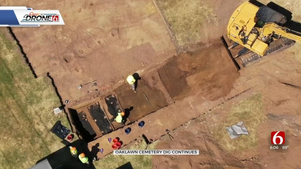 ARCHEOLOGISTS FIND AT LEAST SEVEN GRAVE SHAFTS SO FAR IN LATEST EXCAVATION