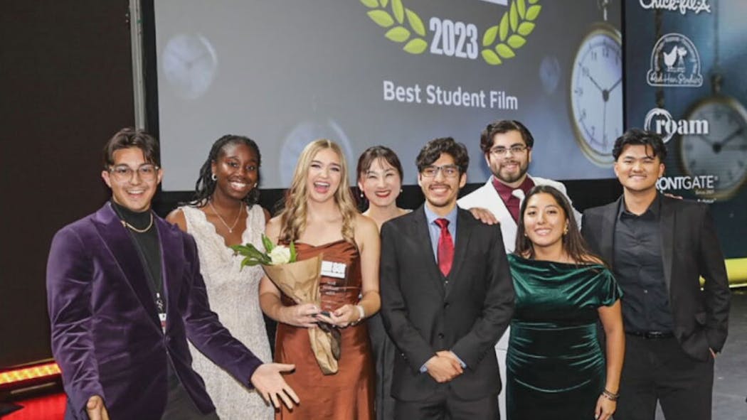 ORU STUDENTS WIN BEST STUDENT FILM AWARD AT 168 FILM FESTIVAL IN ATLANTA, GEORGIA
