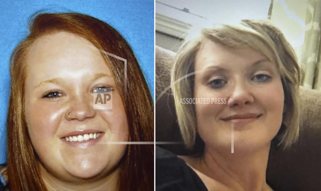 The bodies of two Kansas women who disappeared in Oklahoma were found in a buried freezer