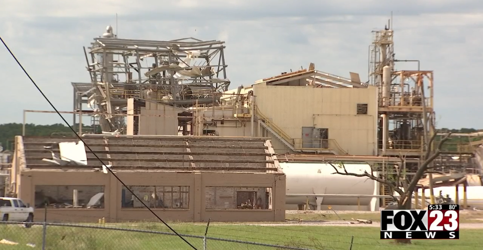 Barnsdall’s Biggest Employer, NuCera Solutions, Closing Permanently After EF4 Tornado