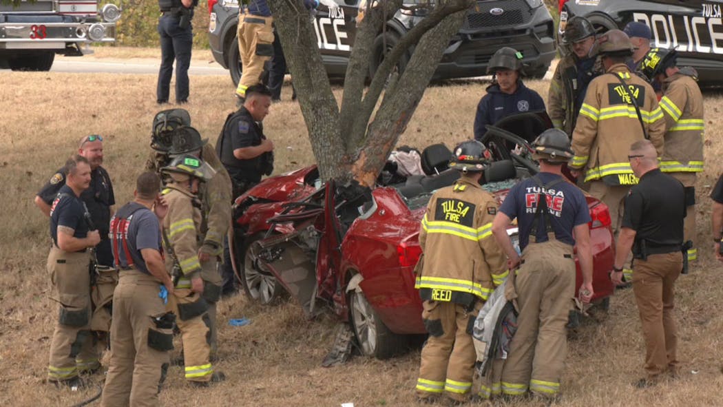 Crash On Southbound 169 Off-Ramp At 41st Leaves Driver Critically Injured