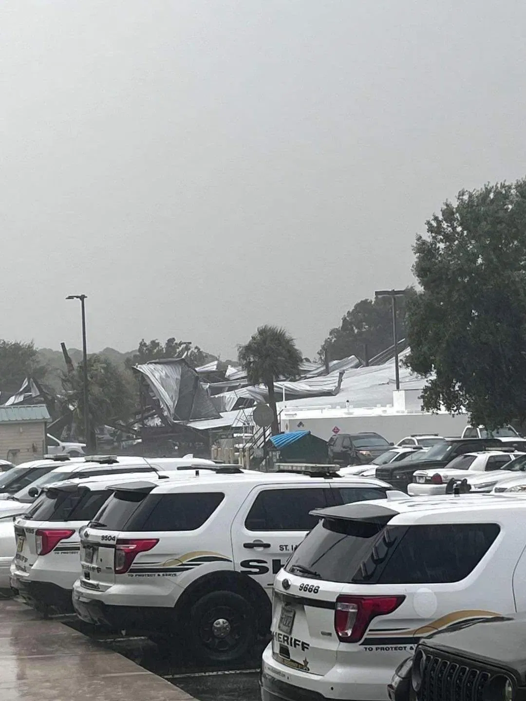 Tornado Destroys 10,000 Square-Foot Sheriff’s Facility in Florida Ahead of Hurricane Milton