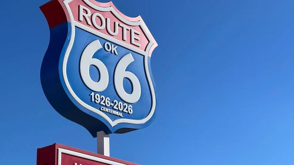 OKC Business Expects More Interest After Route 66 Monument Installed